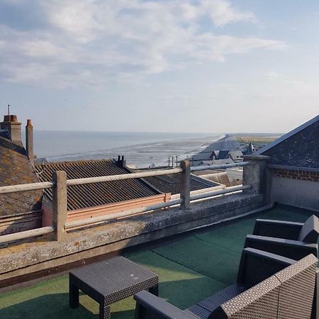 Ferienwohnung Terrasse Vue Sur Mer Ault Exterior foto